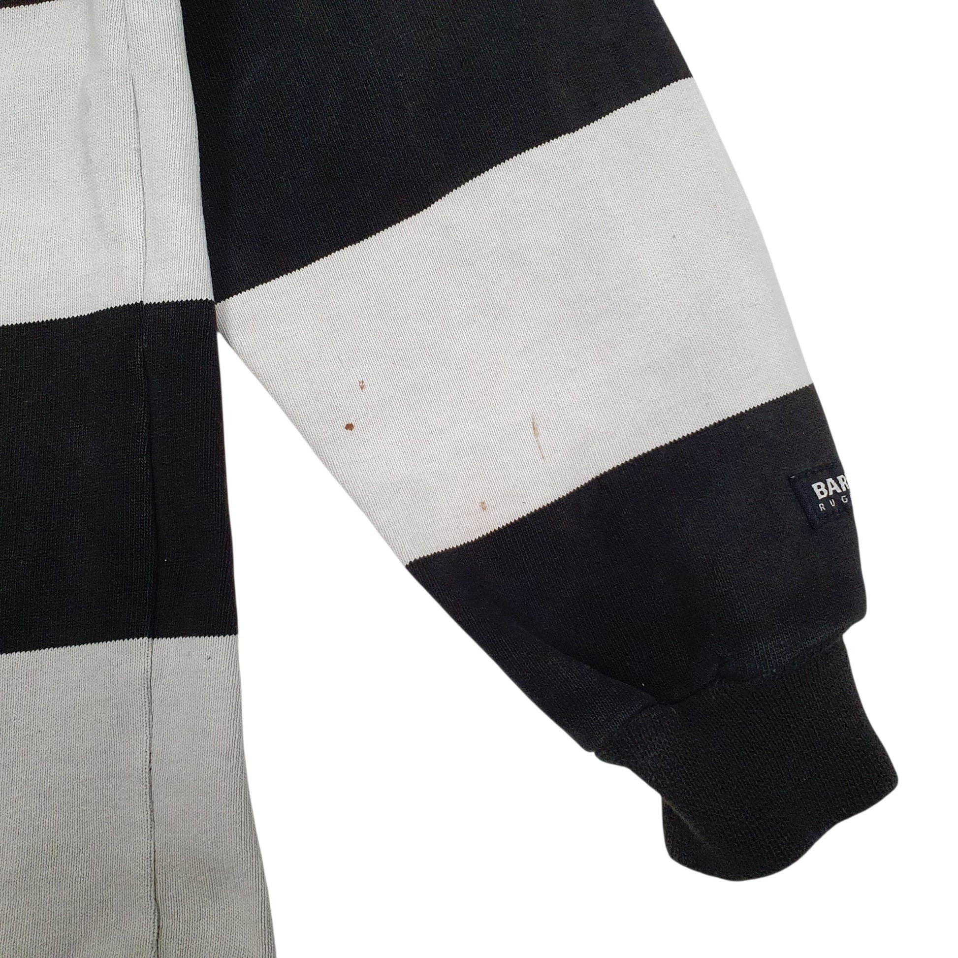 Mens Black Barbarian   Polo Shirt