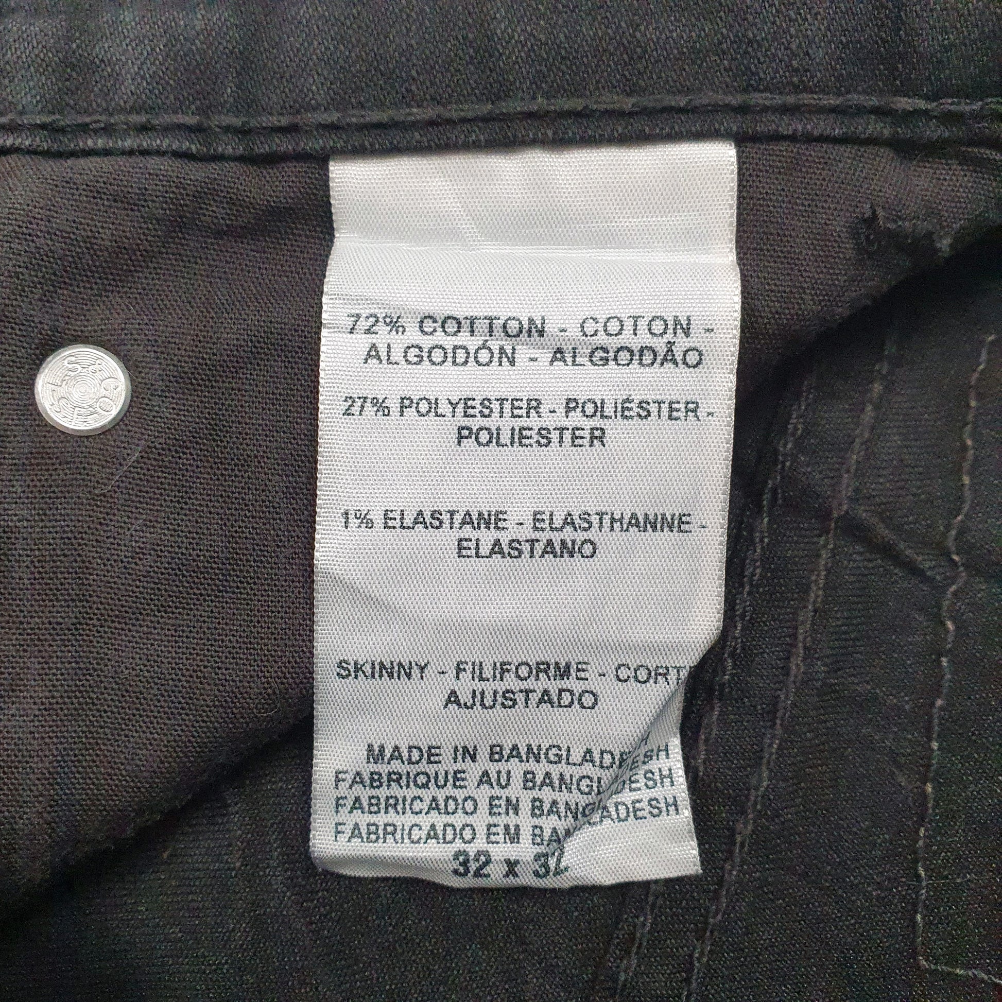 Mens Black Levis   Jeans