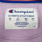 Mens Purple Champion  Crewneck Jumper