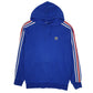 Mens Blue Adidas  Hoodie Jumper
