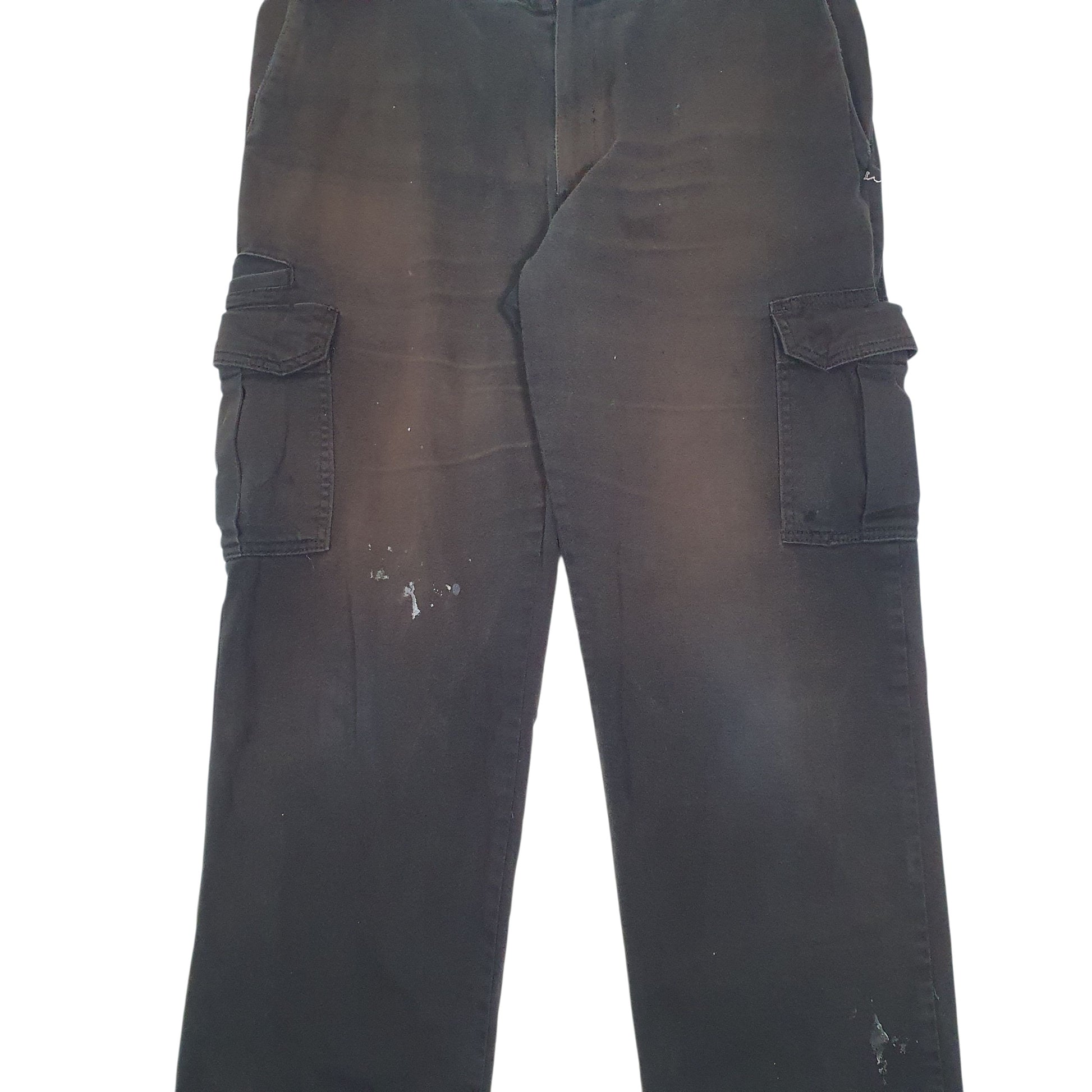 Mens Black Dickies Workwear  Trousers