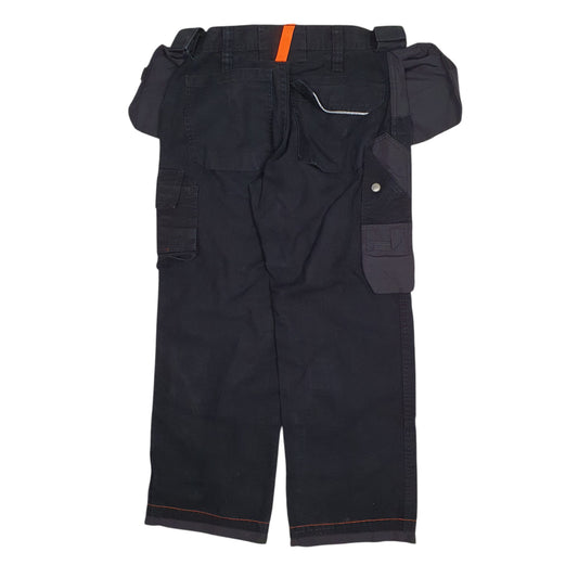 Mens Black Helly Hansen Workwear Safety  Trousers