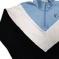 Mens Black Fila  Quarter Zip Jumper