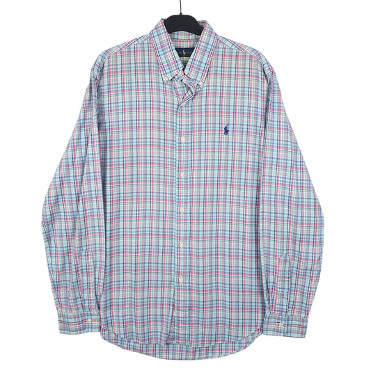 Mens Blue Ralph Lauren  Long Sleeve Shirt
