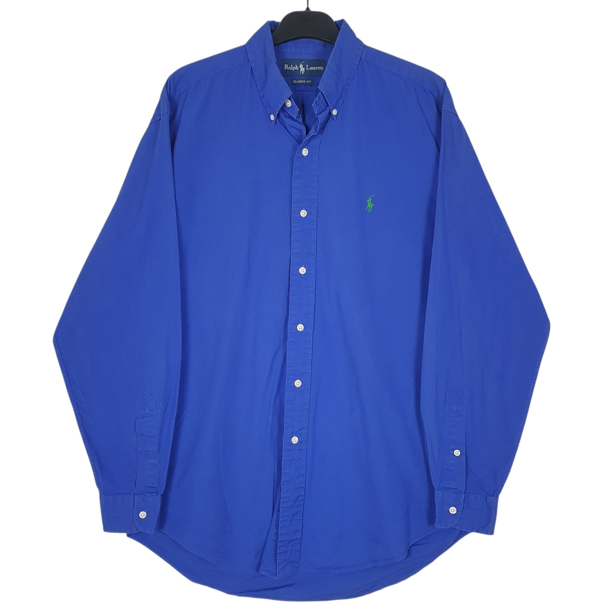 Mens Blue Ralph Lauren  Long Sleeve Shirt