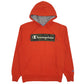 Mens Orange Champion  Hoodie Jumper
