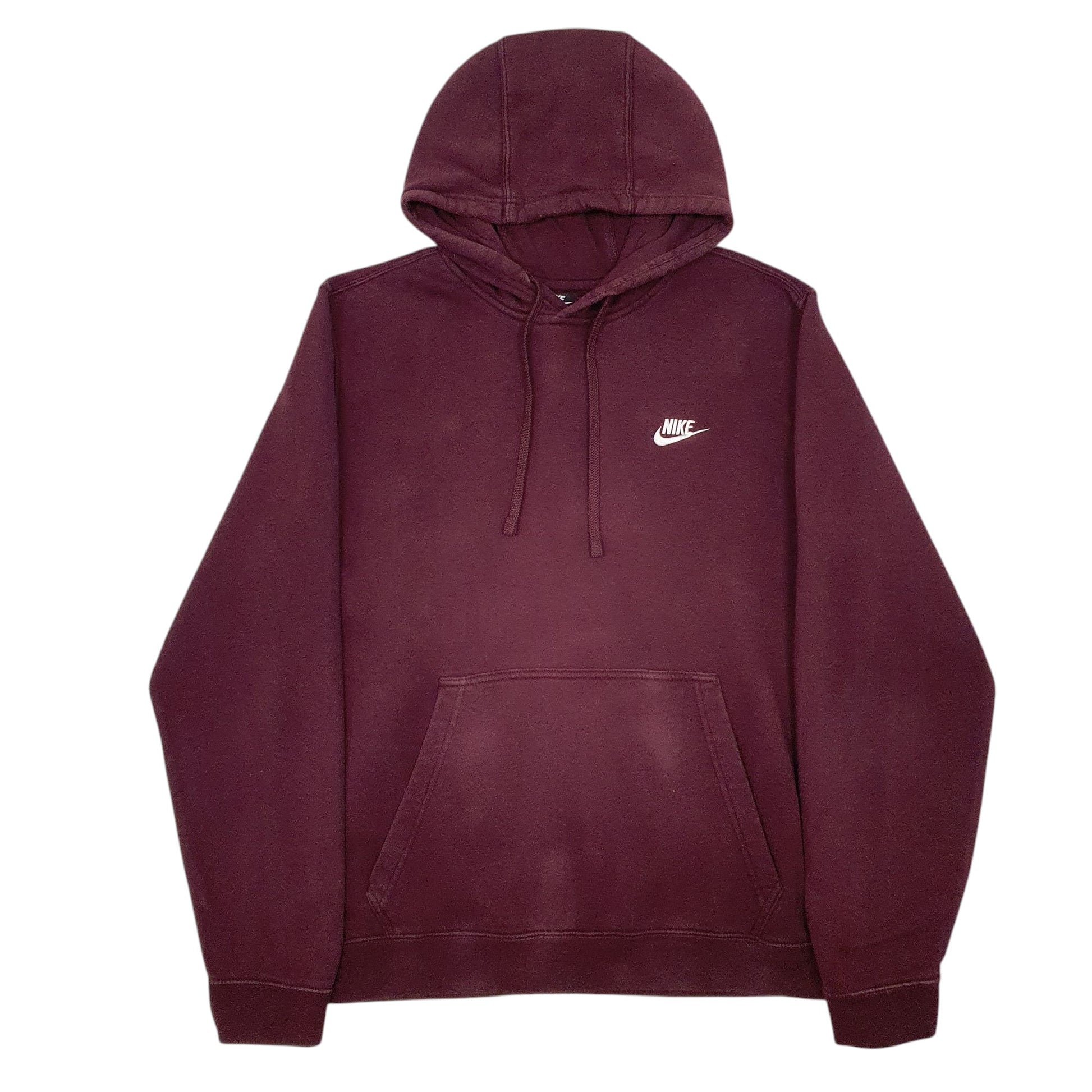 Mens Burgundy Nike  Hoodie Jumper