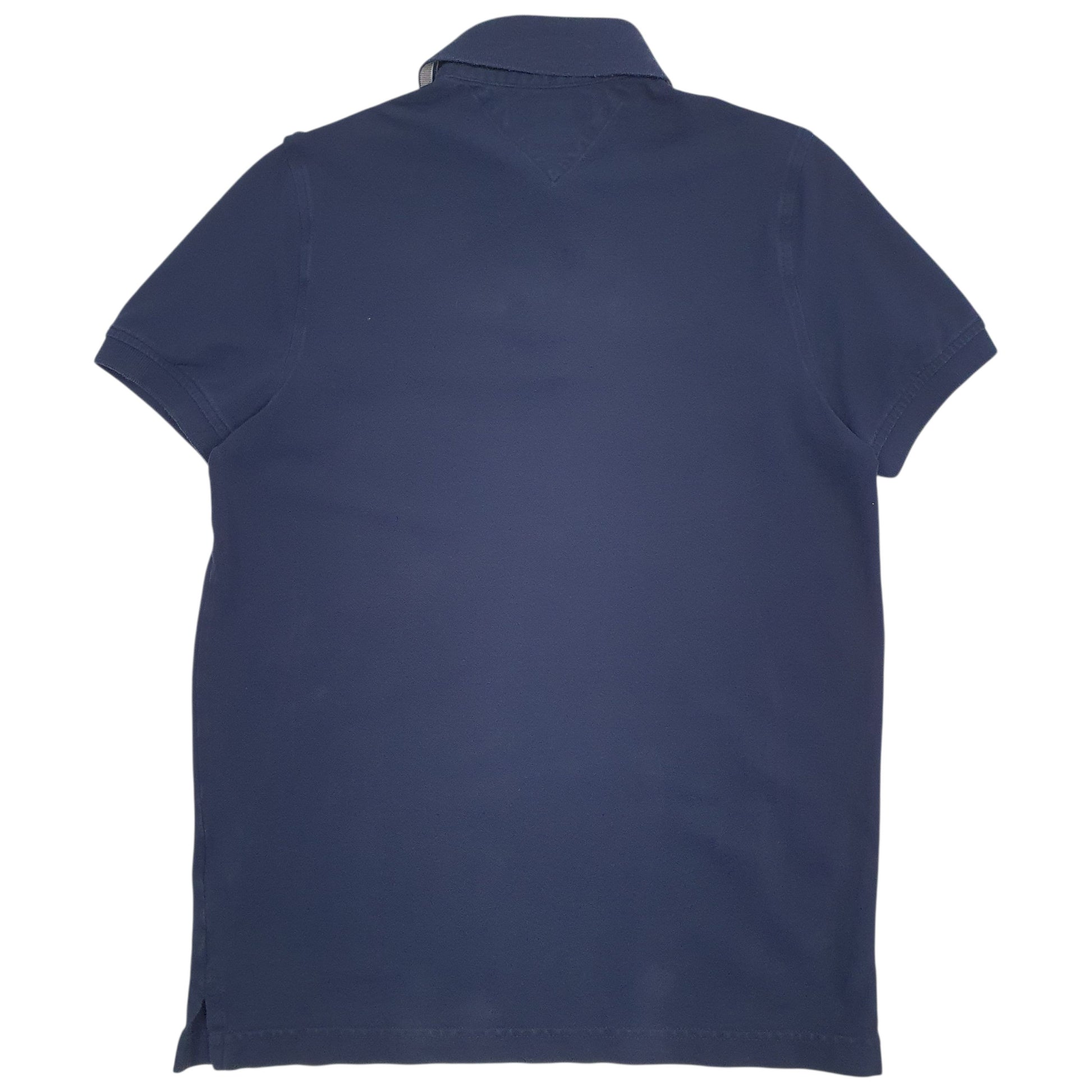 Mens Navy Tommy Hilfiger  Hoodie Polo Shirt