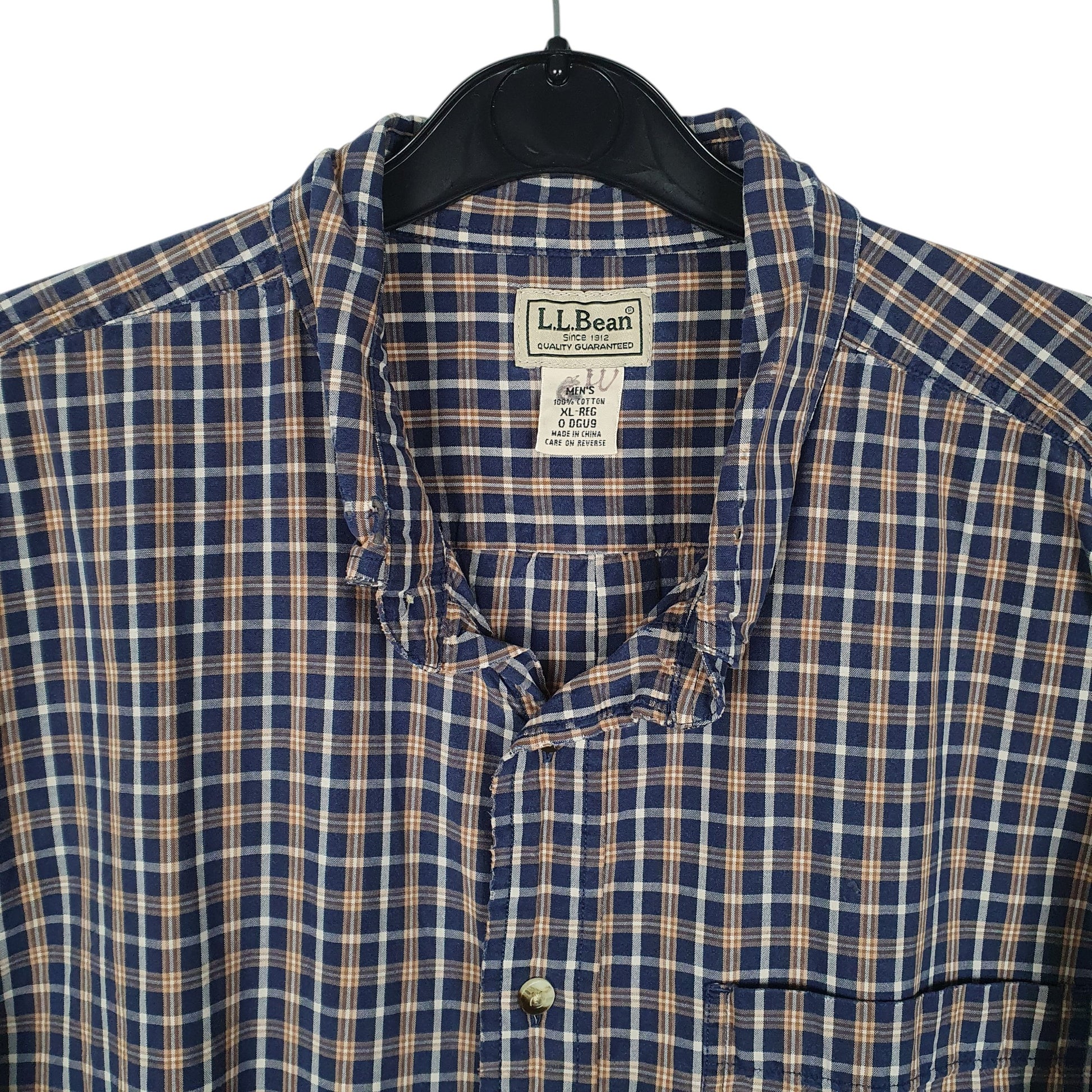 Mens Navy L.L.Bean   Shirt