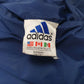 Mens Navy Adidas Vintage 90s Reversible Quarter Zip Coat