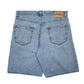 Mens Blue Levis Signature Relaxed Fit Hoodie Shorts