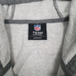Womens Grey NFL Hoodie New York Giants Full Zip Jumper