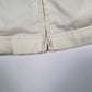 Mens White Champion Fleece Lined V Neck Coat