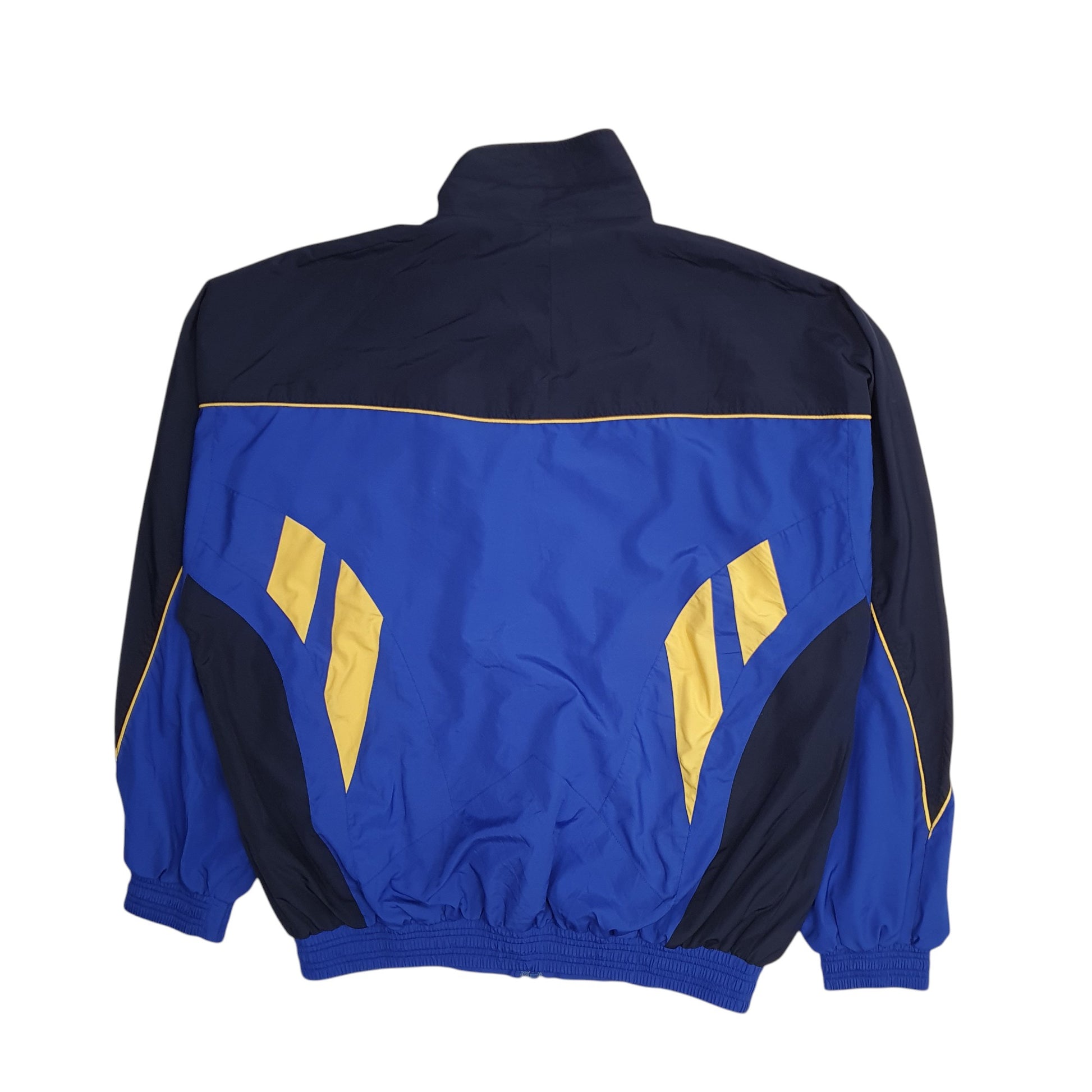 Mens Blue Beyond Sportclub Vintage 90s Full Zip Coat