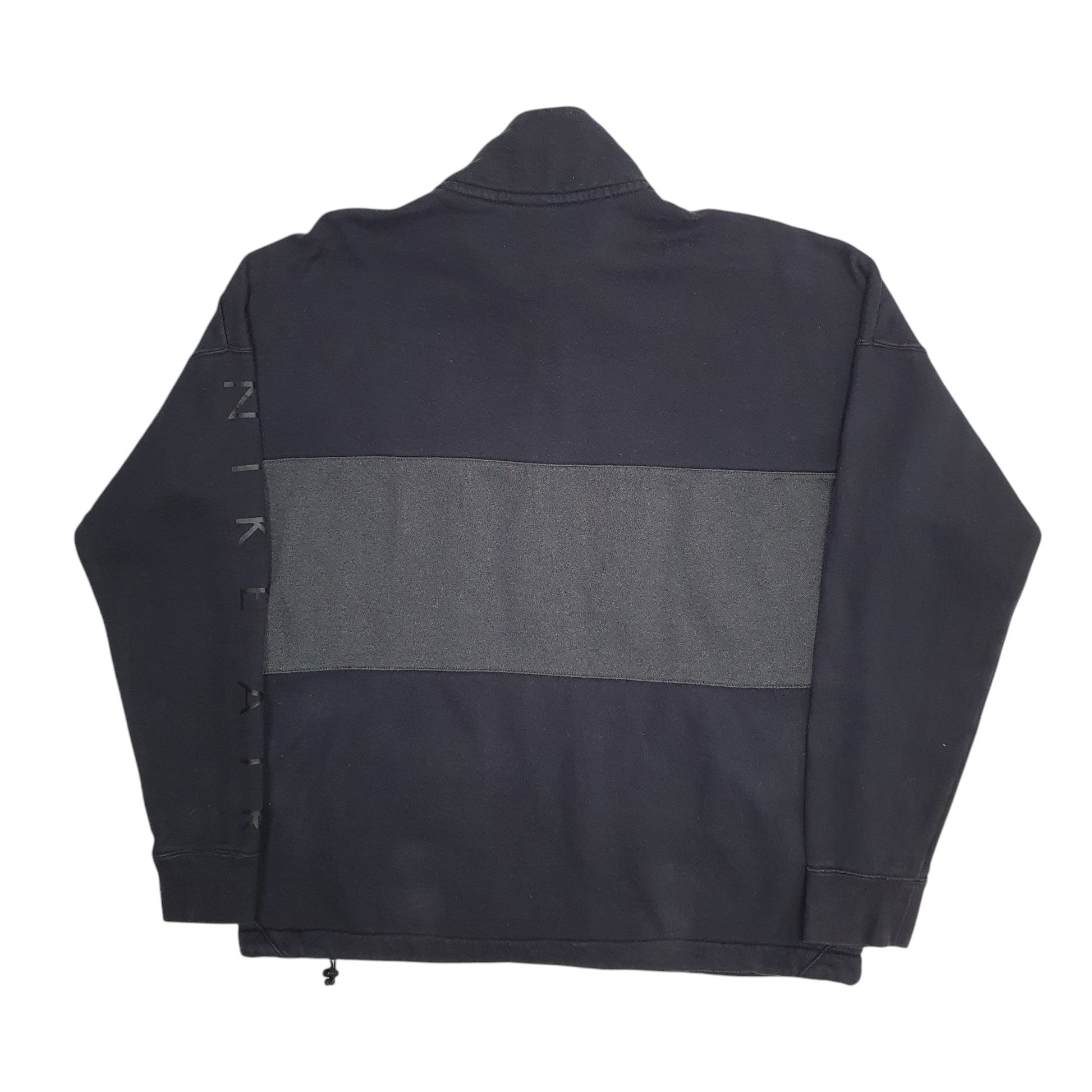 Mens Black Nike Air Quarter Zip Jumper