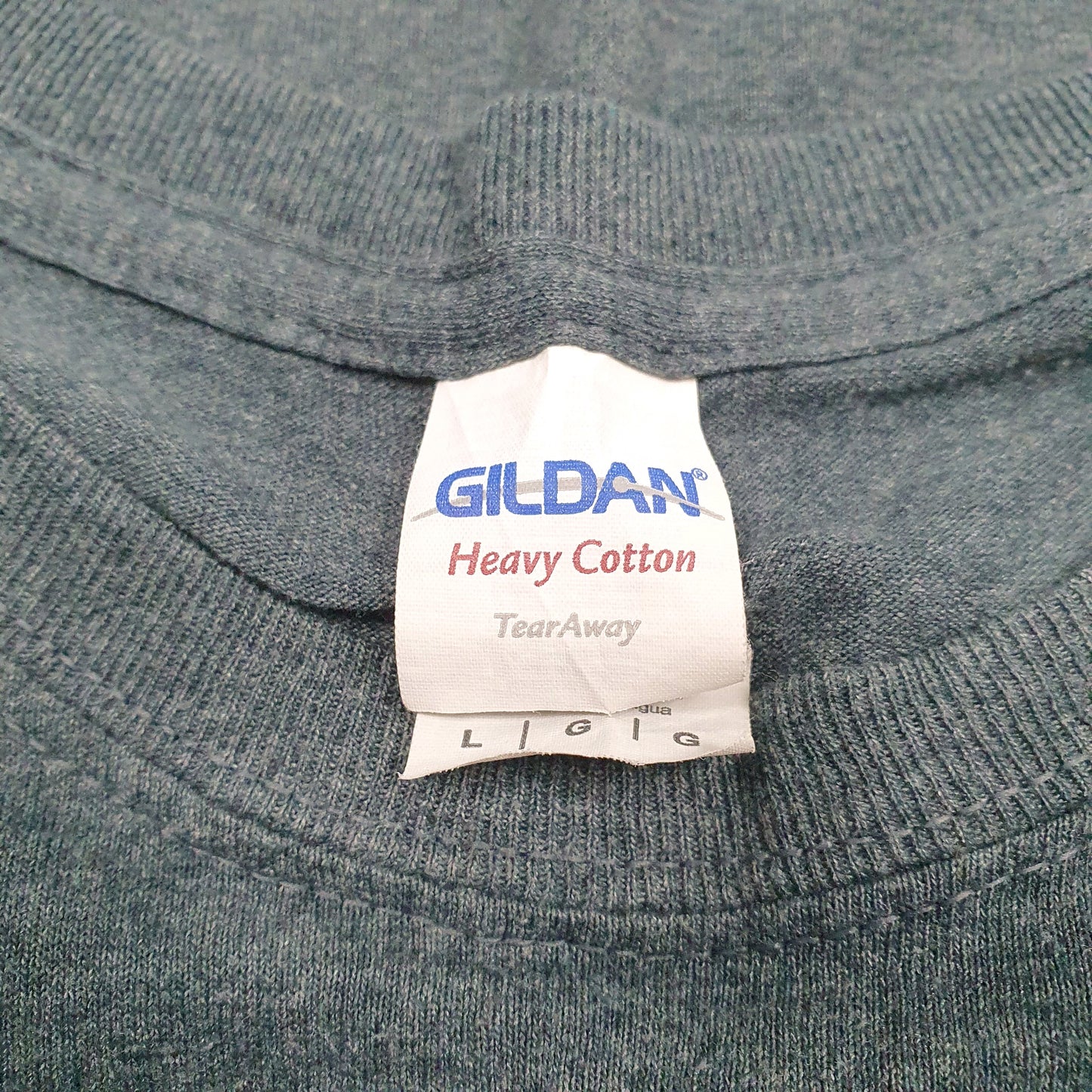 Mens Grey Gildan   T Shirt