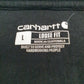 Mens Black Carhartt  Hoodie T Shirt