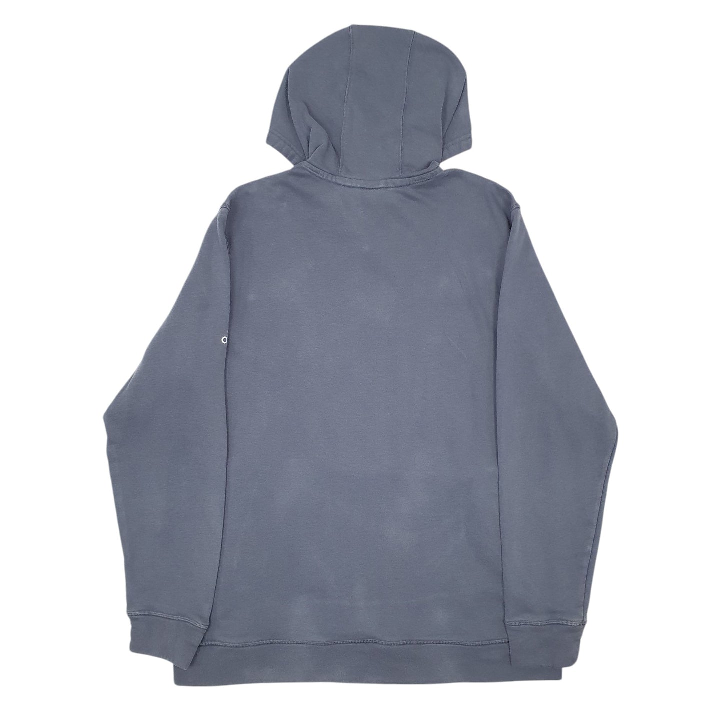 Mens Blue Adidas Basketball Hoodie Jumper