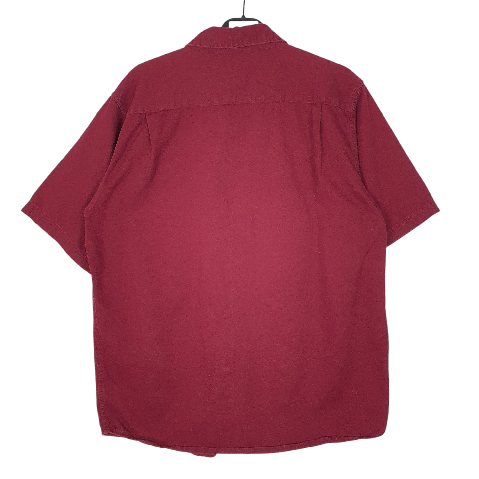 Mens Burgundy Wrangler   Shirt
