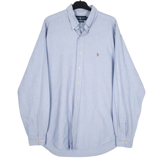 Mens Blue Ralph Lauren  Long Sleeve Shirt