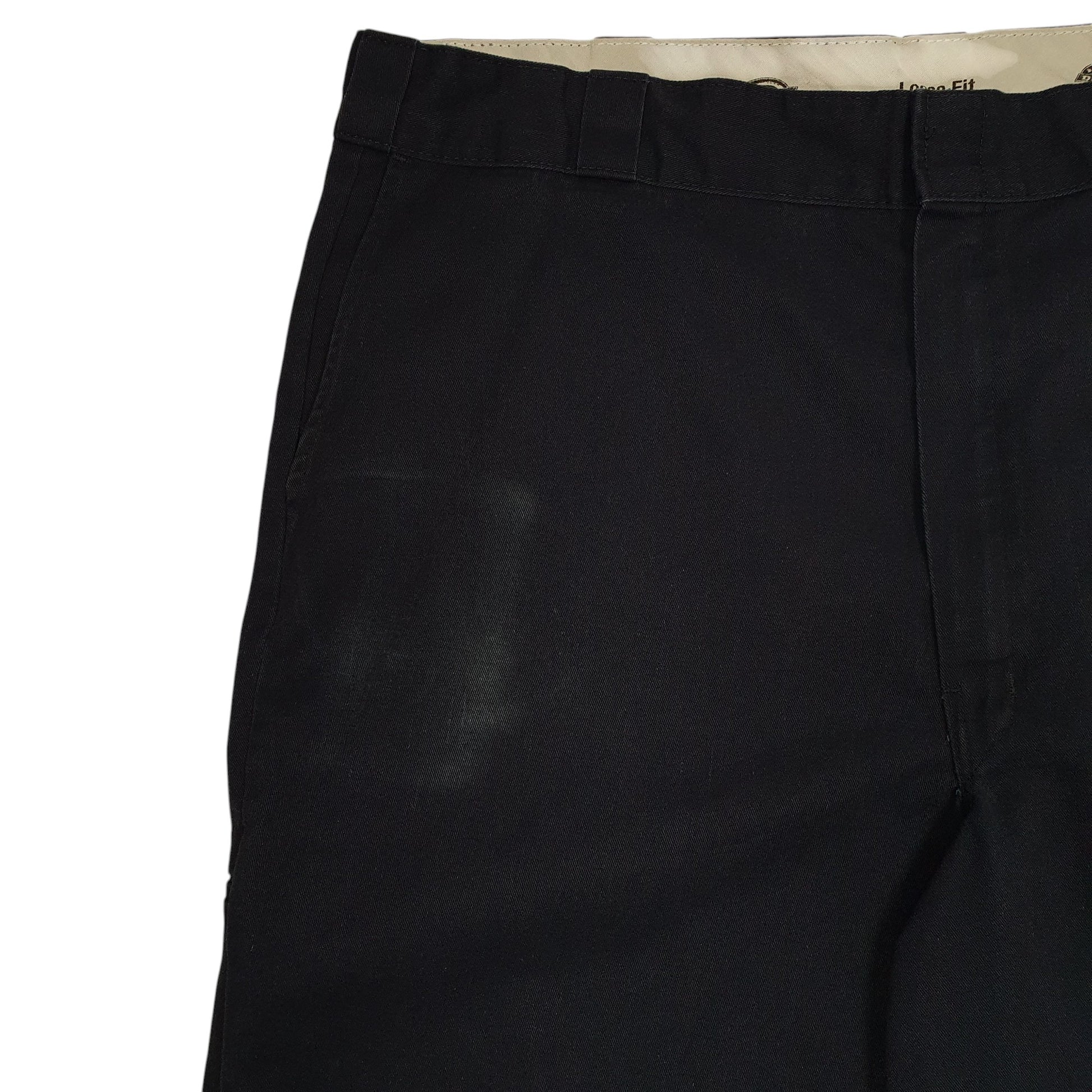 Mens Navy Dickies Loose Fit Workwear  Shorts