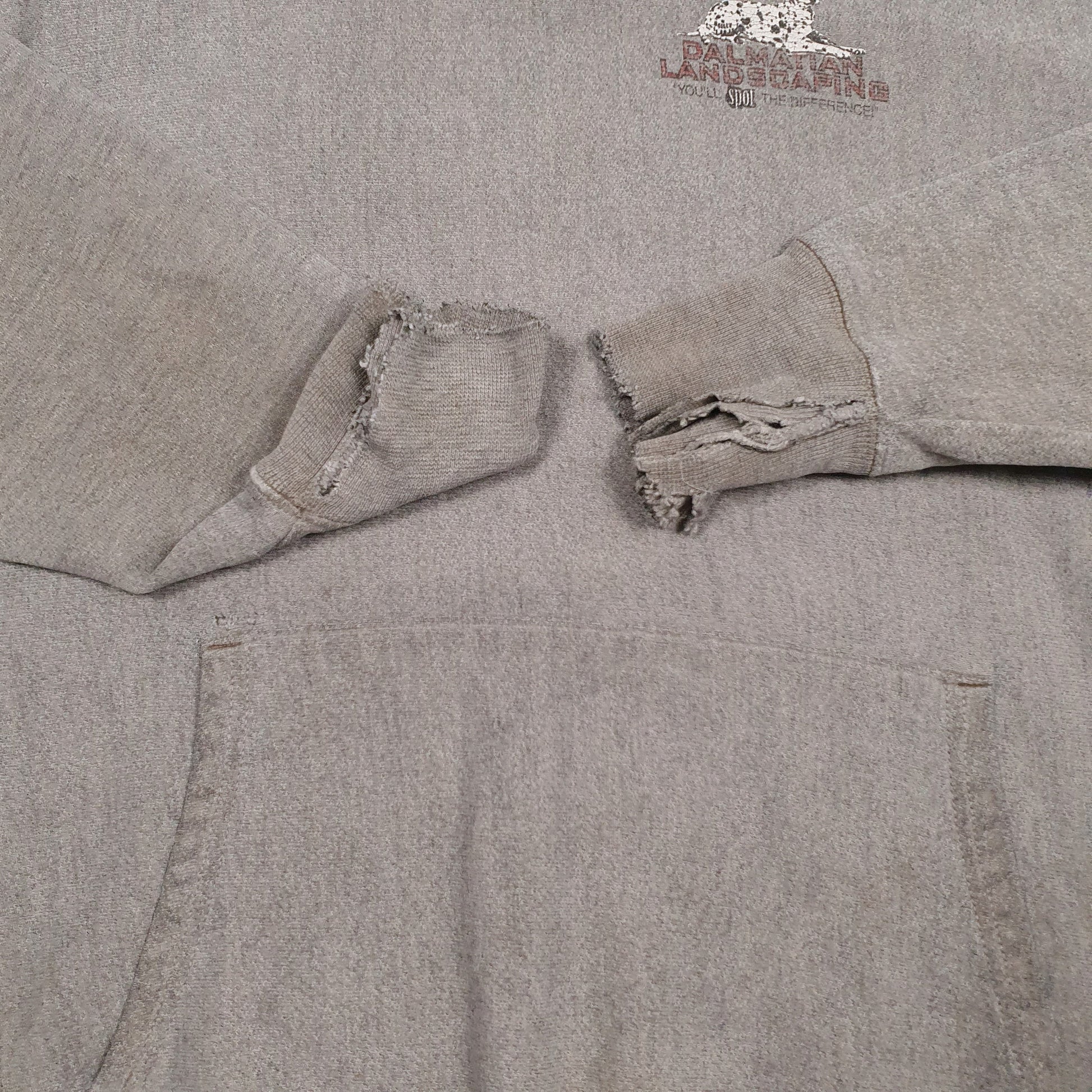 Mens Grey Champion Reverse Weave Hoodie Jumper