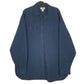 Mens Navy L.L.Bean Chamois Long Sleeve Shirt