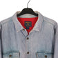 Mens Blue Woolrich Fleece Lined Shacket Jacket  Shirt