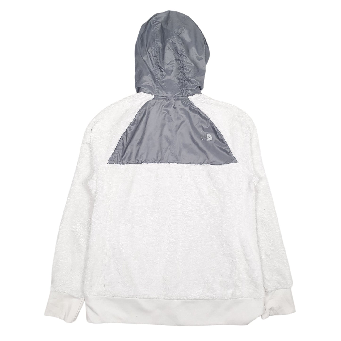 Womens White The North Face Hoodie Full Zip Jumper