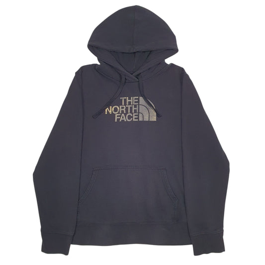 Womens Grey The North Face Spellout Hoodie Jumper