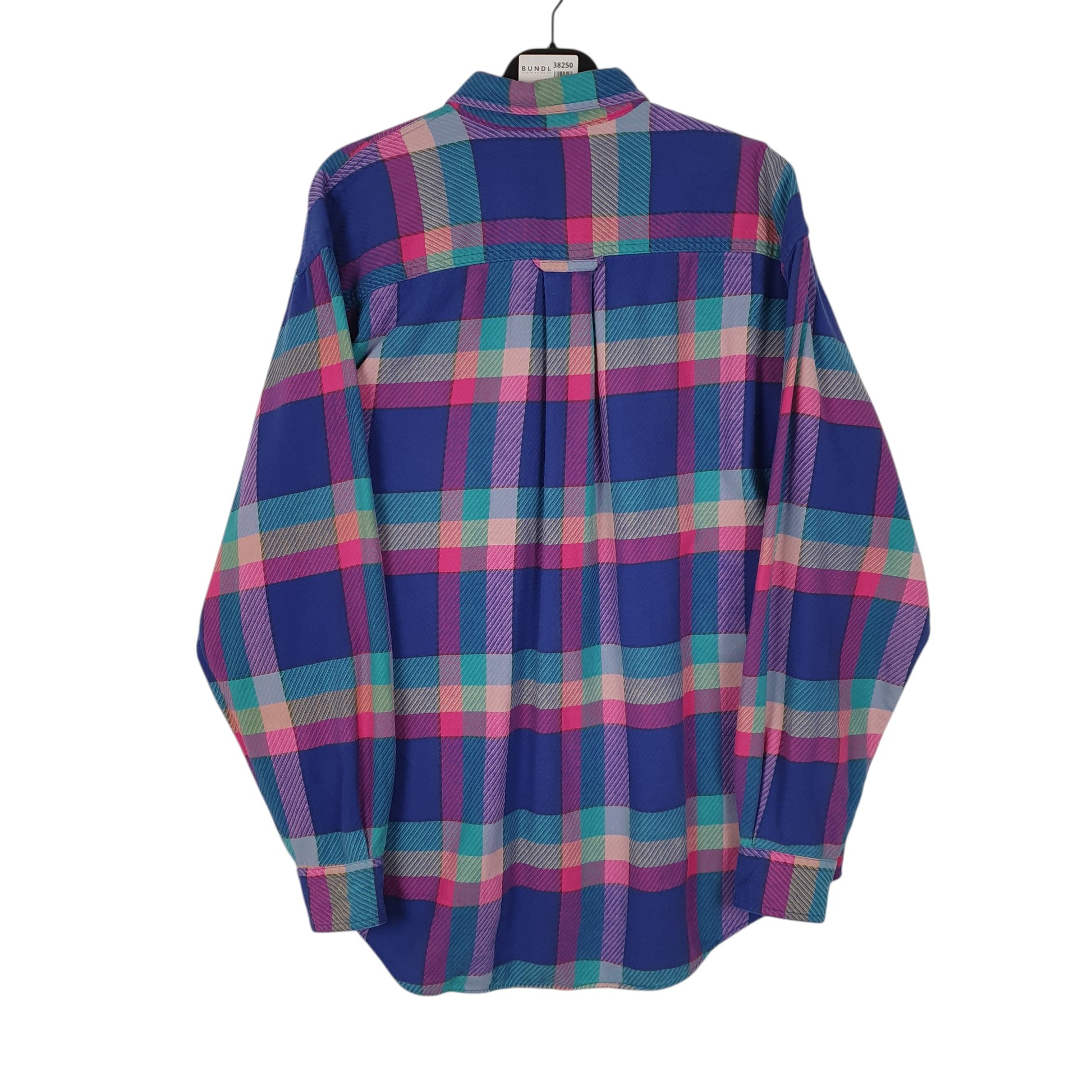 Mens Blue Dockers Levis Vintage 90s Madras  Shirt