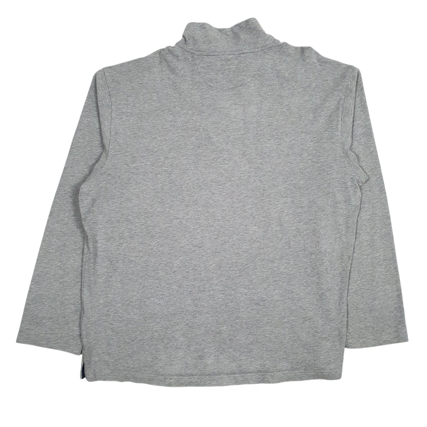 Mens Grey Nautica  Quarter Zip Jumper