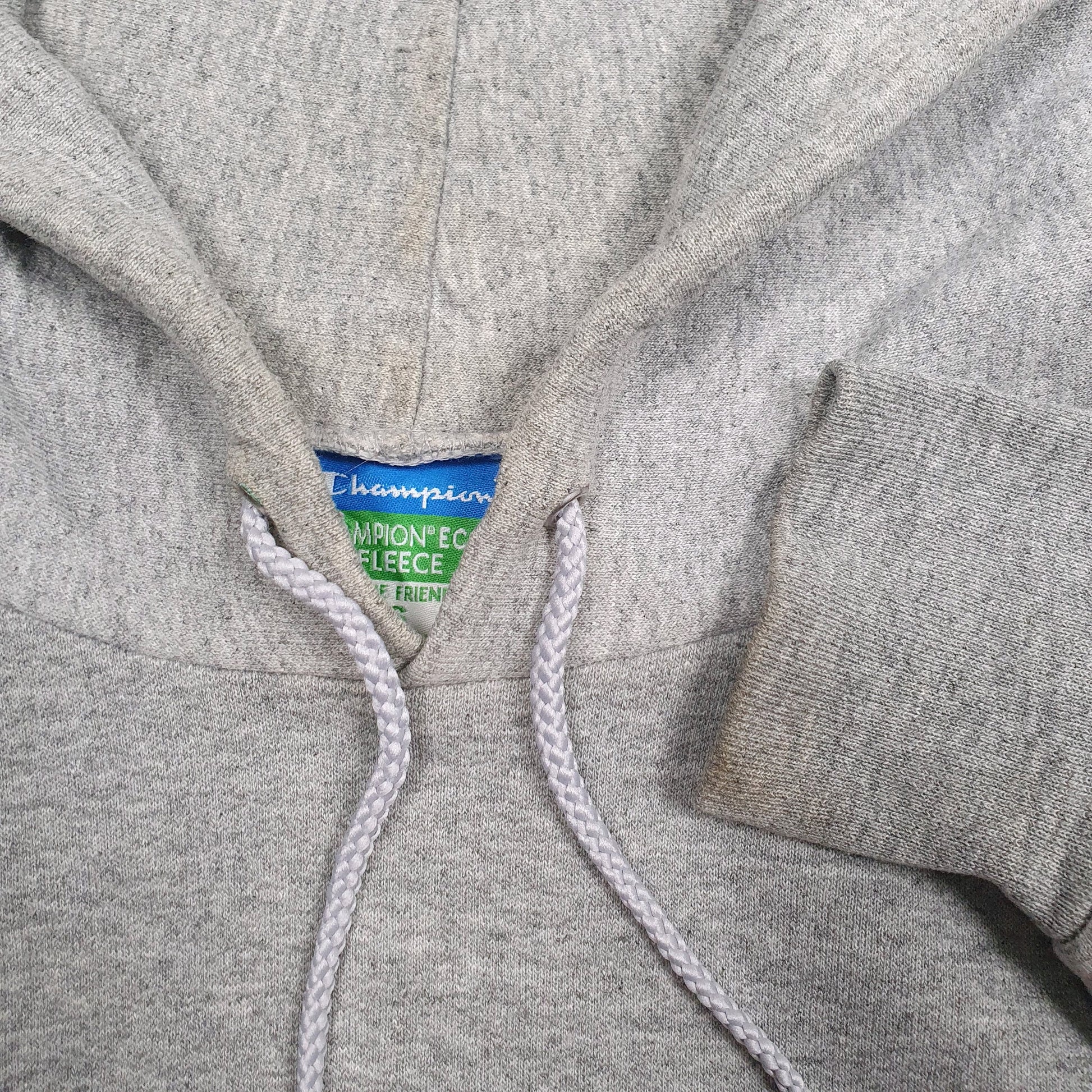 Mens Grey Champion  Hoodie Jumper
