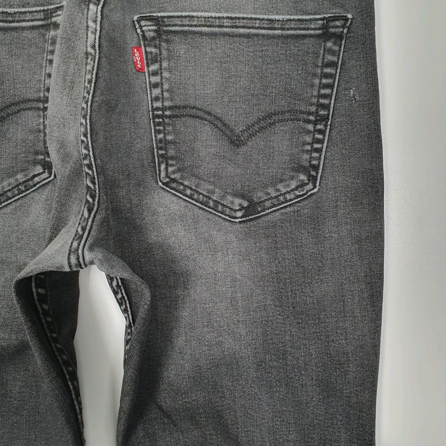 Mens Grey Levis Stretch  Jeans