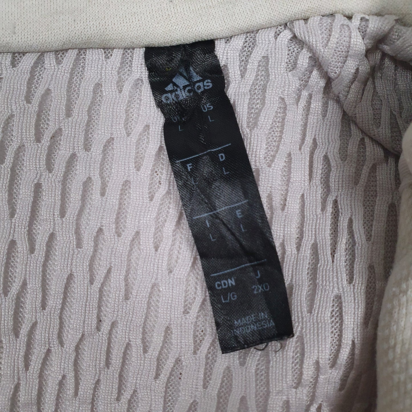 Mens Beige Adidas Climalite Full Zip Jumper