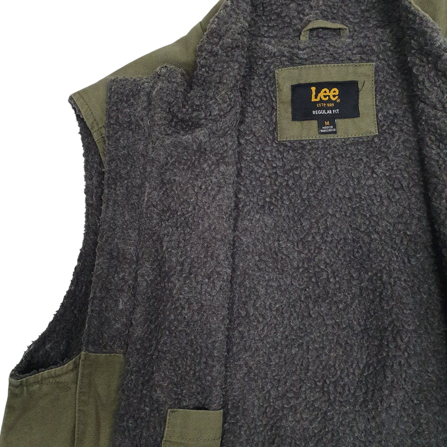 Mens Green Lee   Coat