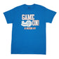 Mens Blue Gildan  Short Sleeve T Shirt