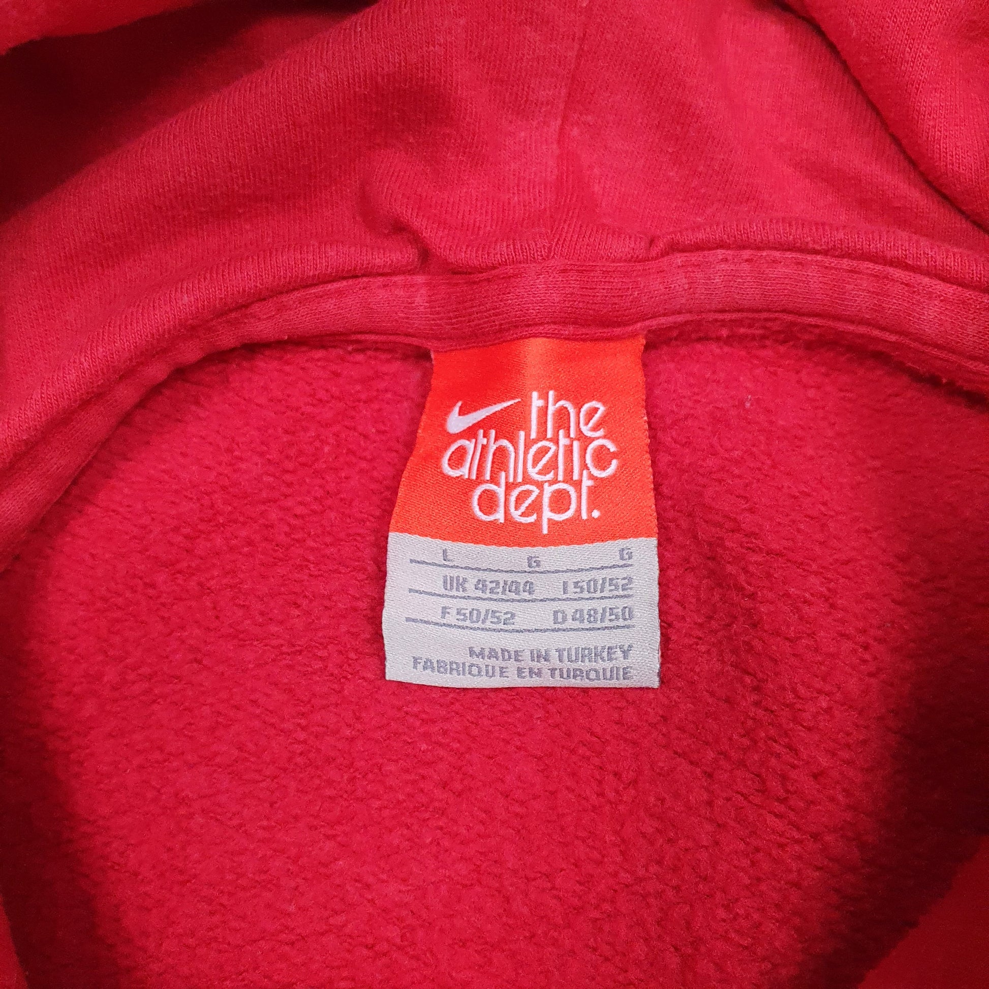 Mens Red Nike  Hoodie Jumper