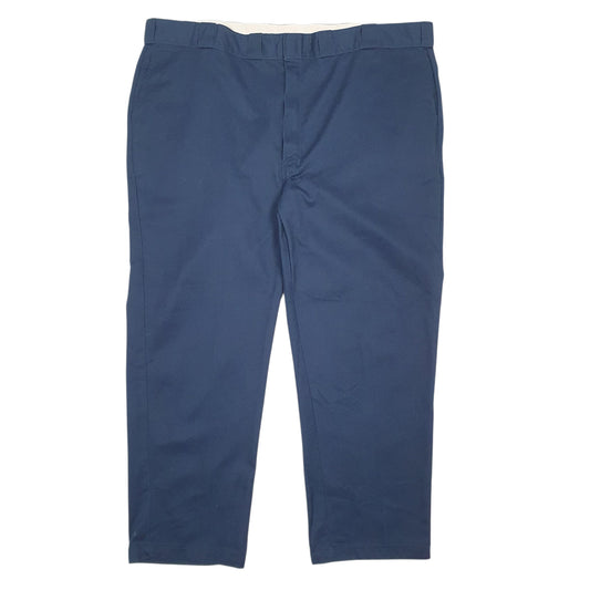 Mens Navy Dickies Workwear Chino Trousers