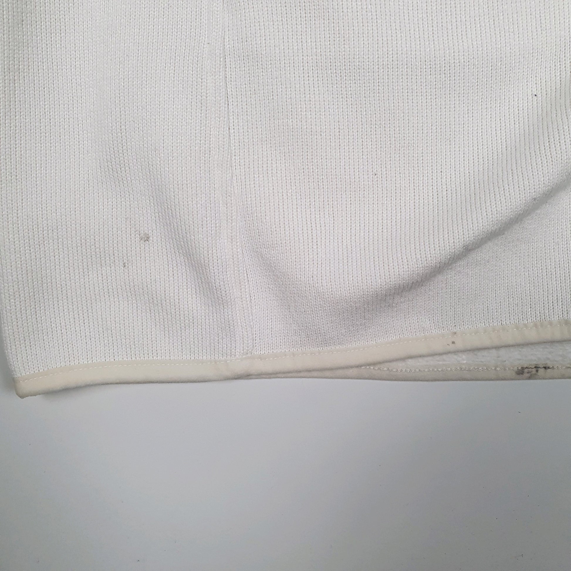 Womens White Tommy Hilfiger Hoodie Trench Longline Full Zip Jumper