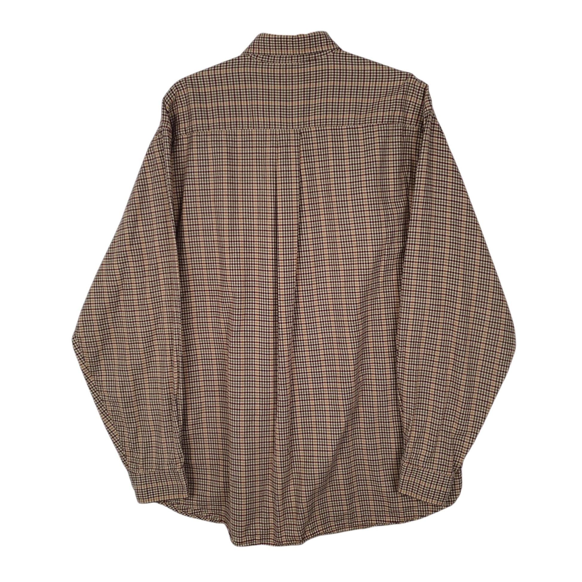 Mens Brown L.L.Bean   Shirt