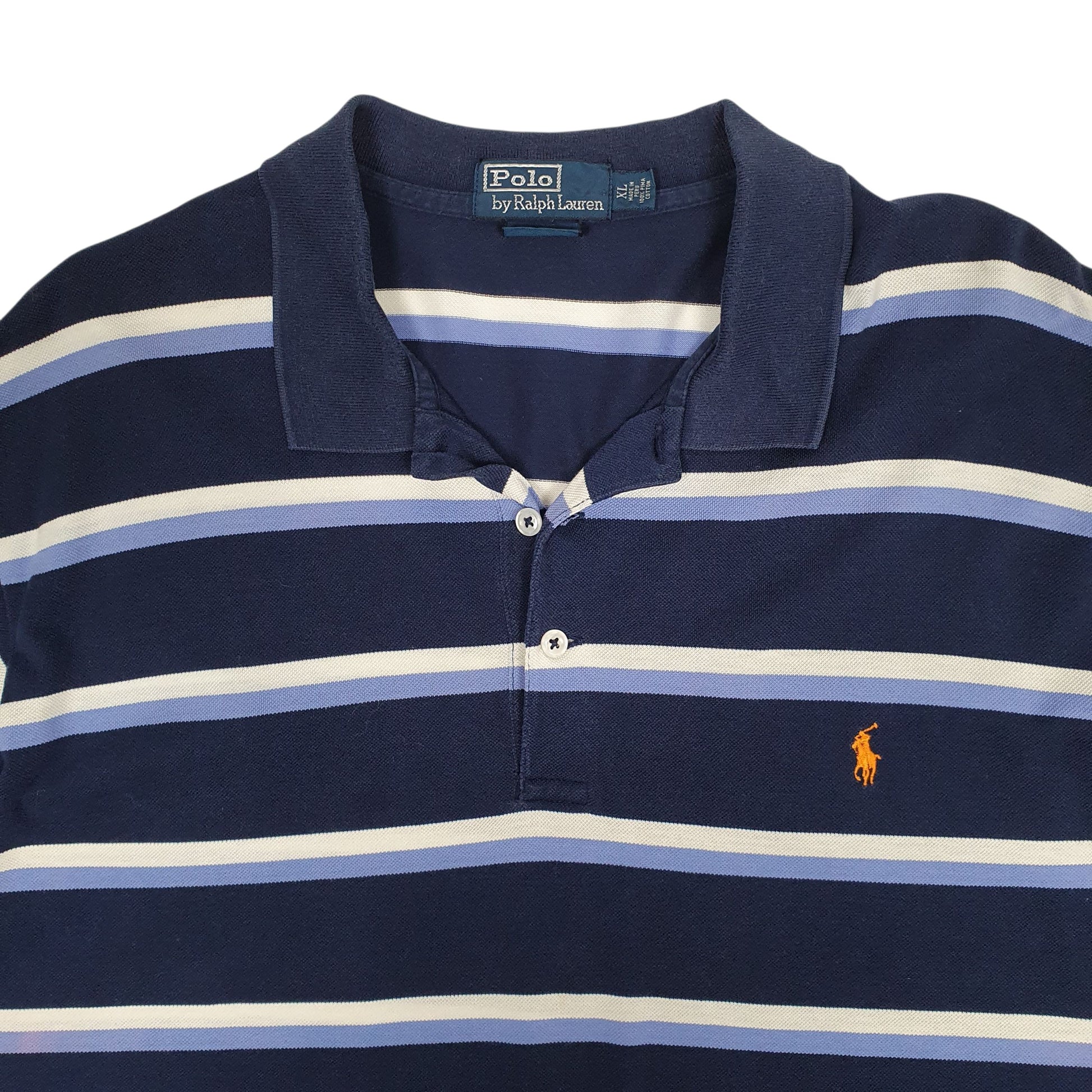 Mens Navy Polo Ralph Lauren Golf Fit  Polo Shirt