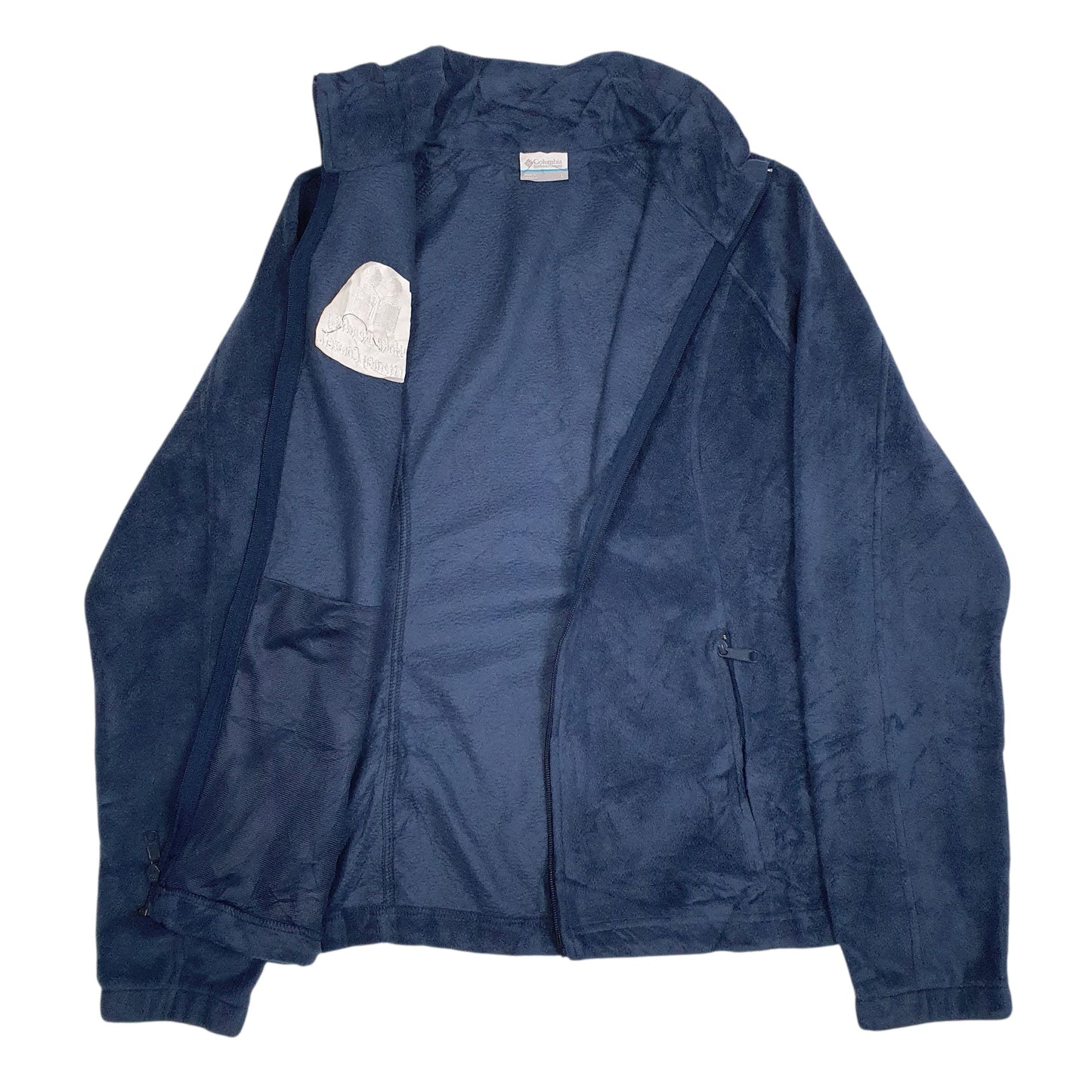 Womens Navy Columbia Sportswear  Full Zip Jumper