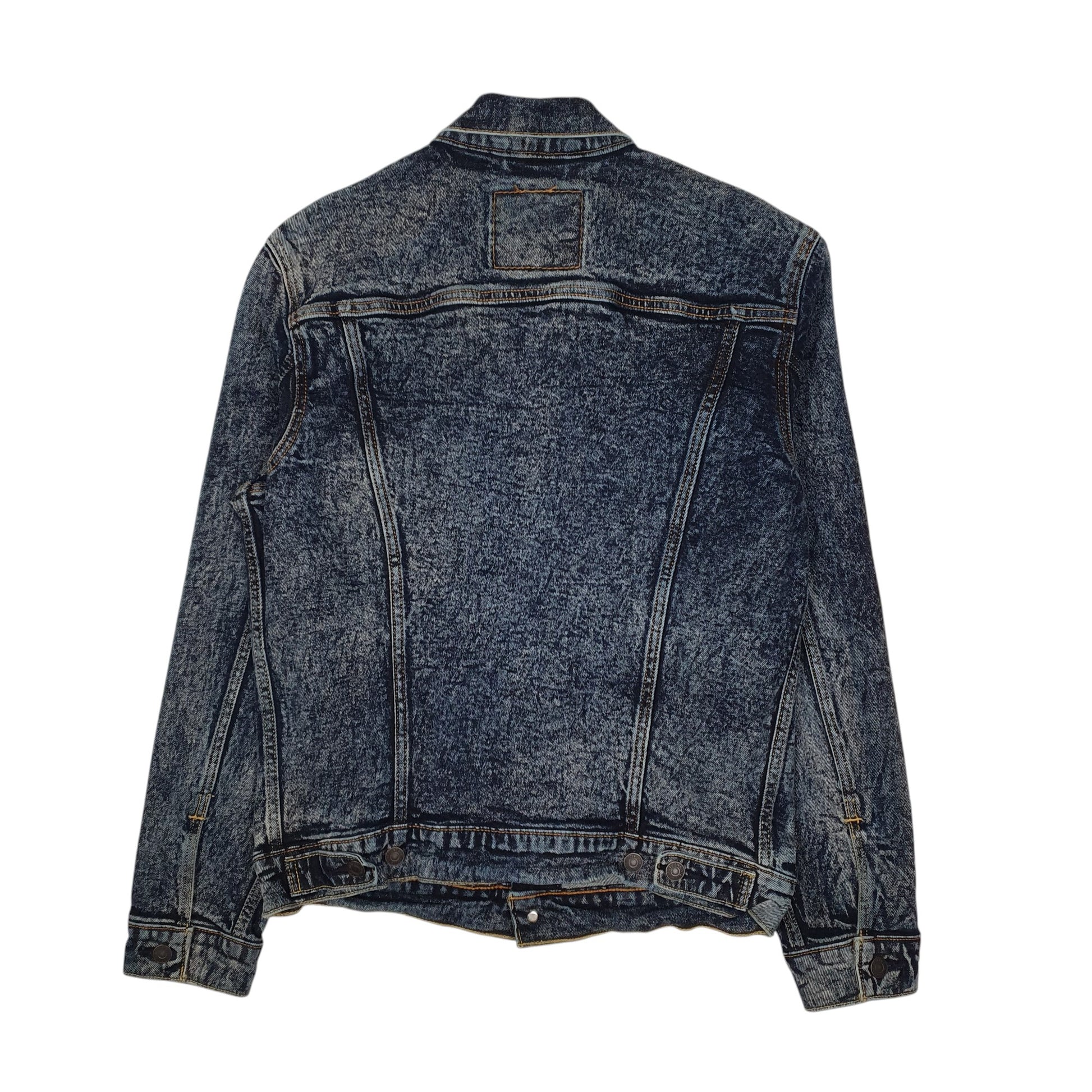 Mens Blue Levis   Coat
