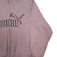 Womens Pink Puma Hoodie Full Zip Jumper