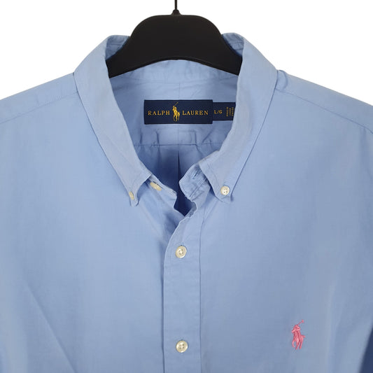 Mens Blue Ralph Lauren   Shirt