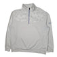 Mens White Nike Golf Tour Performance Quarter Zip Jumper