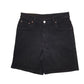 Womens Black Levis Vintage 90s Stretch Denim Shorts