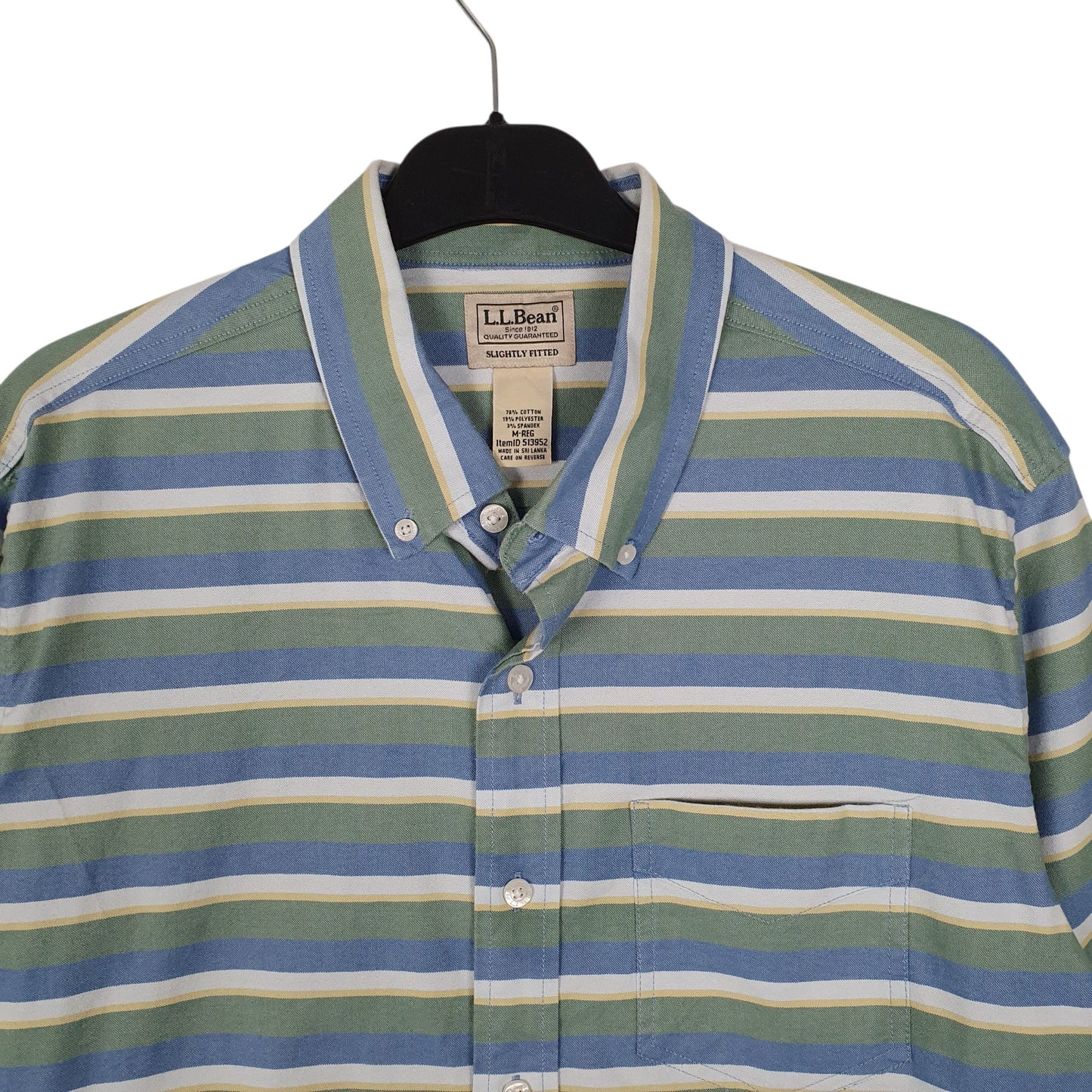 Mens Blue L.L.Bean   Shirt