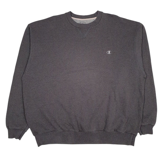 Mens Grey Champion  Crewneck Jumper